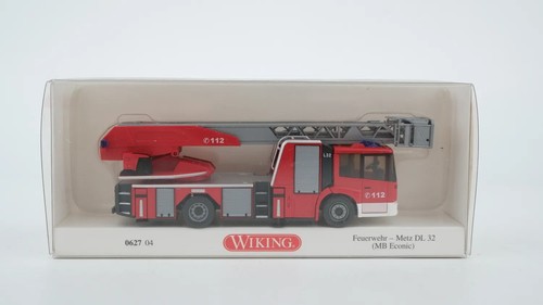 Wiking H0 062704 MB Econic Bomberos Metz DL 32 | Condition: Gebraucht