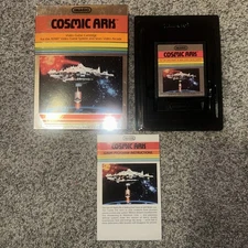 Cosmic Ark (Atari 2600,) Tested And Works! Complete!