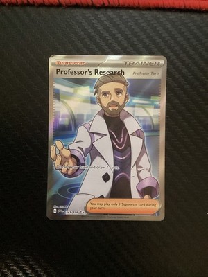 Professor's Research 241/198 (Professor Turo) Scarlet & Violet Pokemon TCG NM 