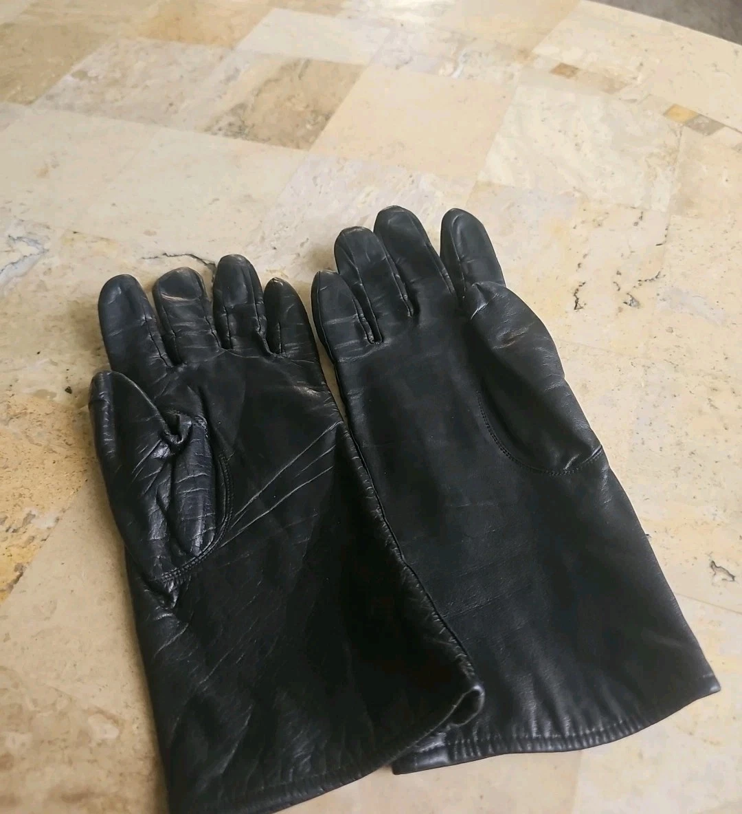 Leather Women's VTG Lady Winter Gloves SOFT GOOD MATERIAL
