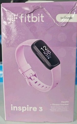 Fitbit Inspire 3 Health & Fitness Tracker - Lilac Bliss | eBay