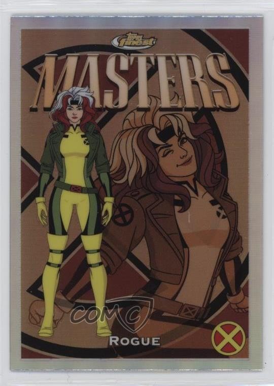 2025 Topps Finest X-Men '97 Common Bronze Refractor Rogue #39 1b7o
