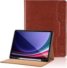 Case for Samsung Galaxy Tab S10 Lite 10.9 Inch, PU Leather Folio with S Pen Hold