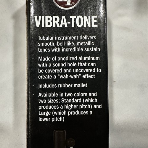 LP776BL Vibratone Large Blue Aluminum with Mallet Latin Percussion Lp - Picture 3 of 5