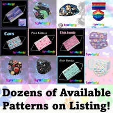 Child Toddler Kids Protective Surgical Face Mask Medical Disposable - 3 Ply