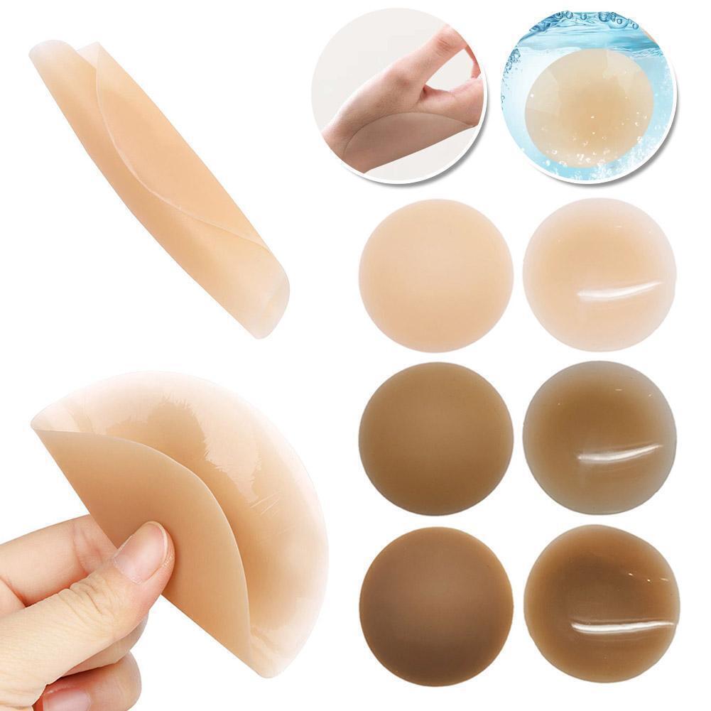 Large Sticky Nippleless Cover Breast Silicone Pasties Women Nipple