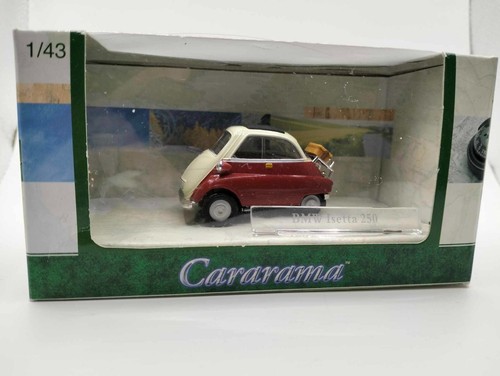 1:43 Scale Cararama BMW Isetta 250 (burgandy)