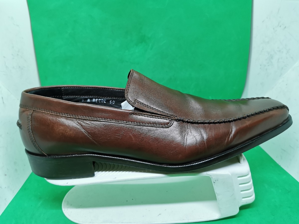 Donald J Pliner ITALY Reede I20  Brown Loafers Mens‎ Shoe Leather Size 9 M Donald J Pliner ITALY I20 Brown Loafers Mens | Mercari main image 3
