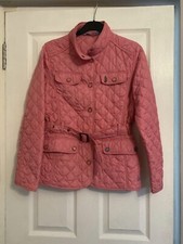 Jack Murphy Ladies Quilted Jacket. Size 14. Pink