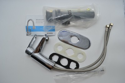 Grohe Tenso Chrome Centerset Single Lever Bathroom Faucet W Pop Up