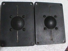 Two Altec Lansing Soft Dome Tweeters For Challenger 2 Stereo Audio Speakers.
