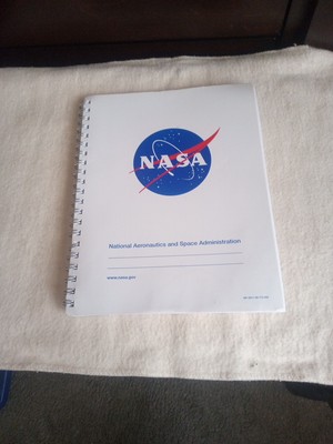 NASA Spiral Notebook Full Size
