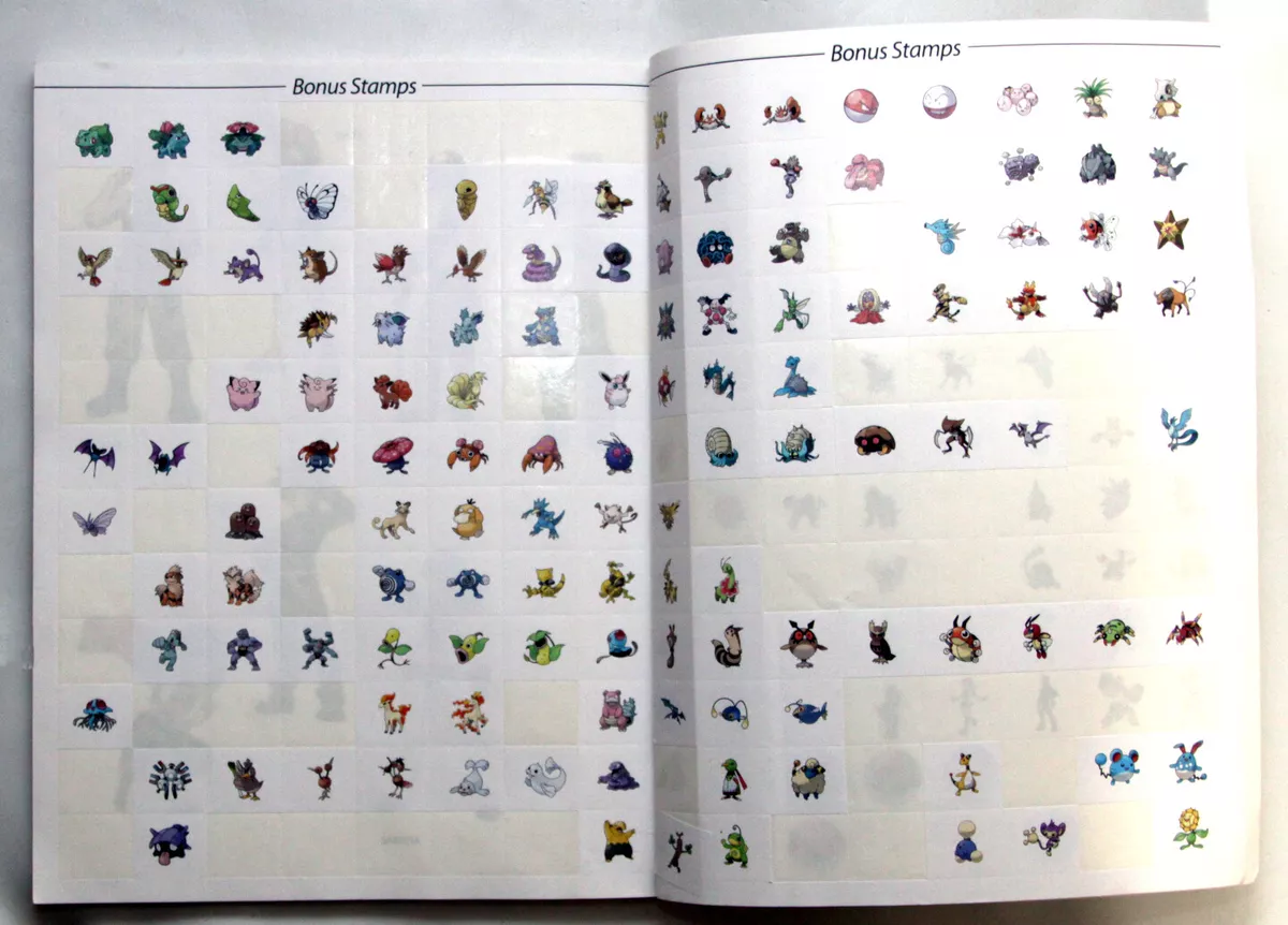 Pokemon HeartGold & SoulSilver Ultimate Sticker Book - BradyGames