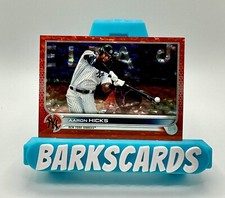 2022 Series 2 Base Orange Foil #497 Aaron Hicks /299 - New York Yankees