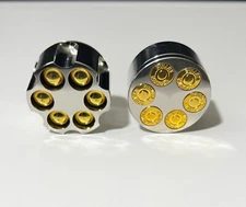 Silver Cool Bullet Design 3 Layers Tobacco Herb Crusher Grinder - NEW