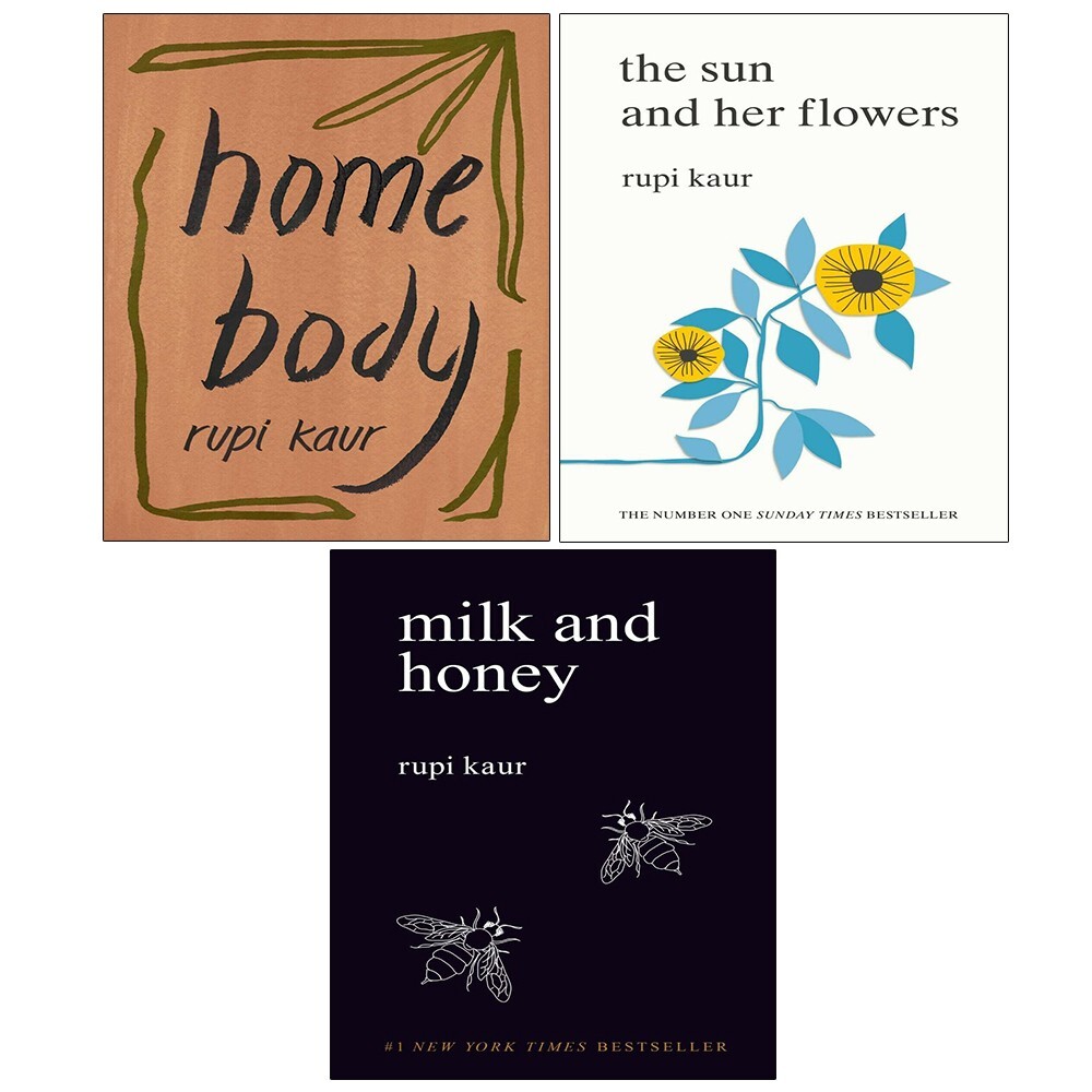 Rupi Kaur Collection 3 Books Set (Home Body, Milk and Honey & The Su | Rupi Kaur - Image 2