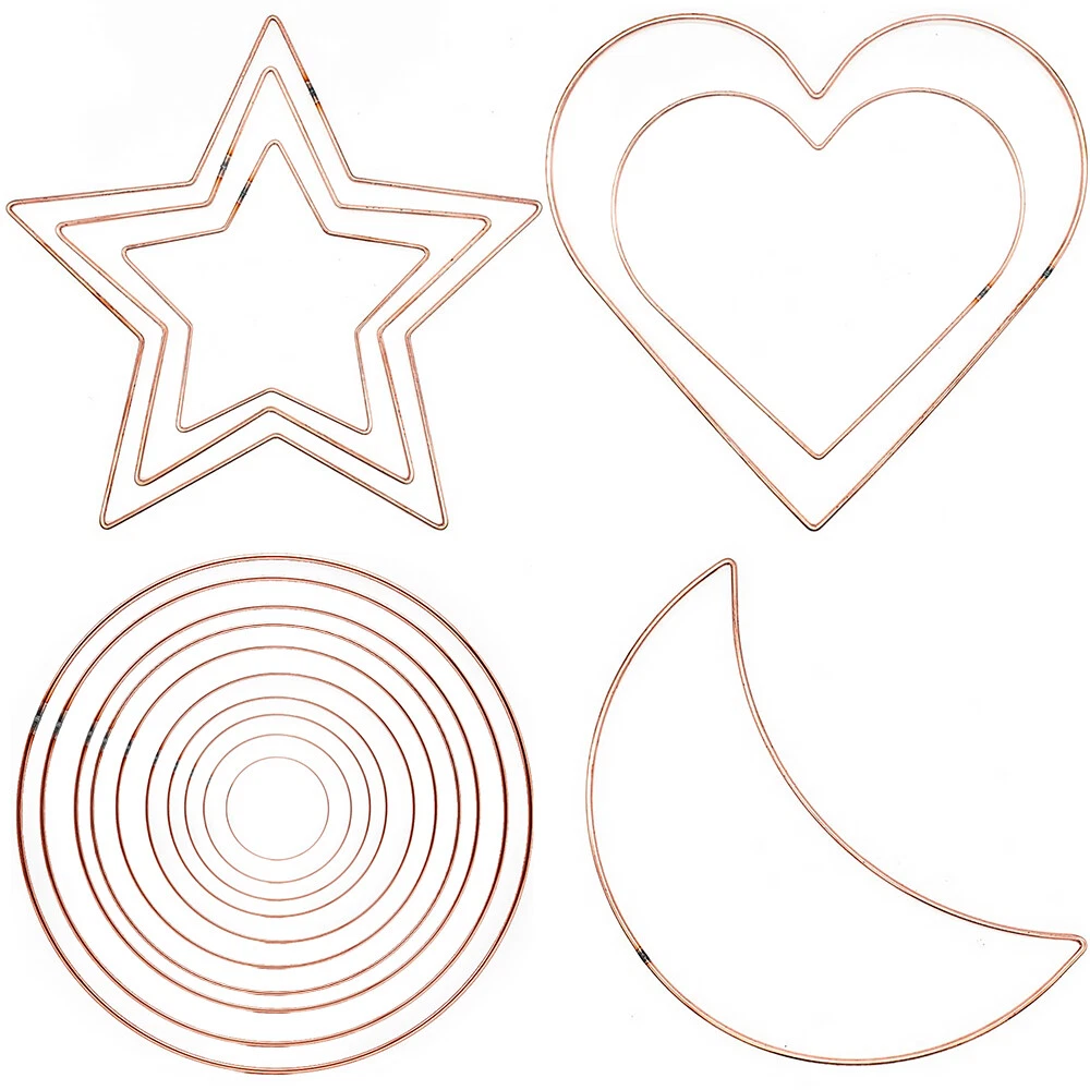 Copper wreath rings store