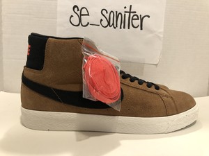 nike sb blazer mid light british tan
