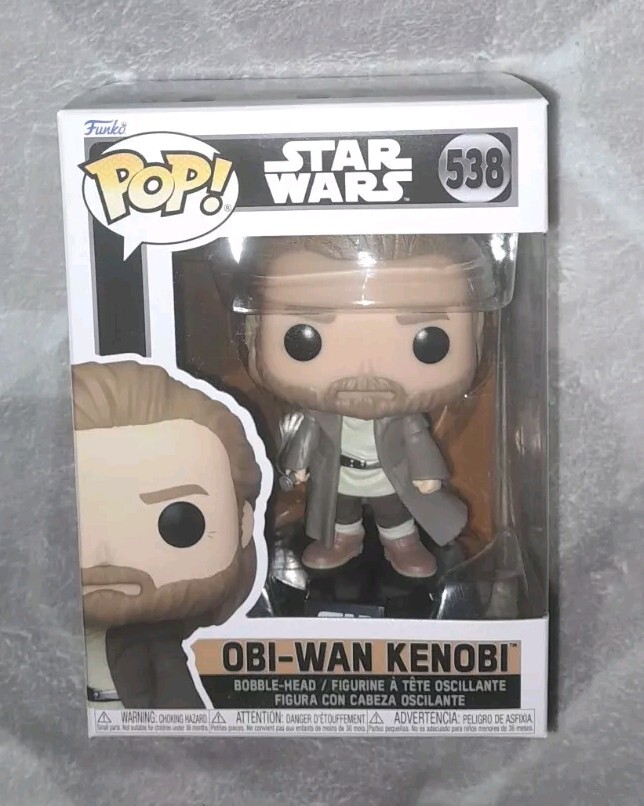 Funko Pop!: Star Wars Obi-Wan Kenobi #538 Mint Condition 2022