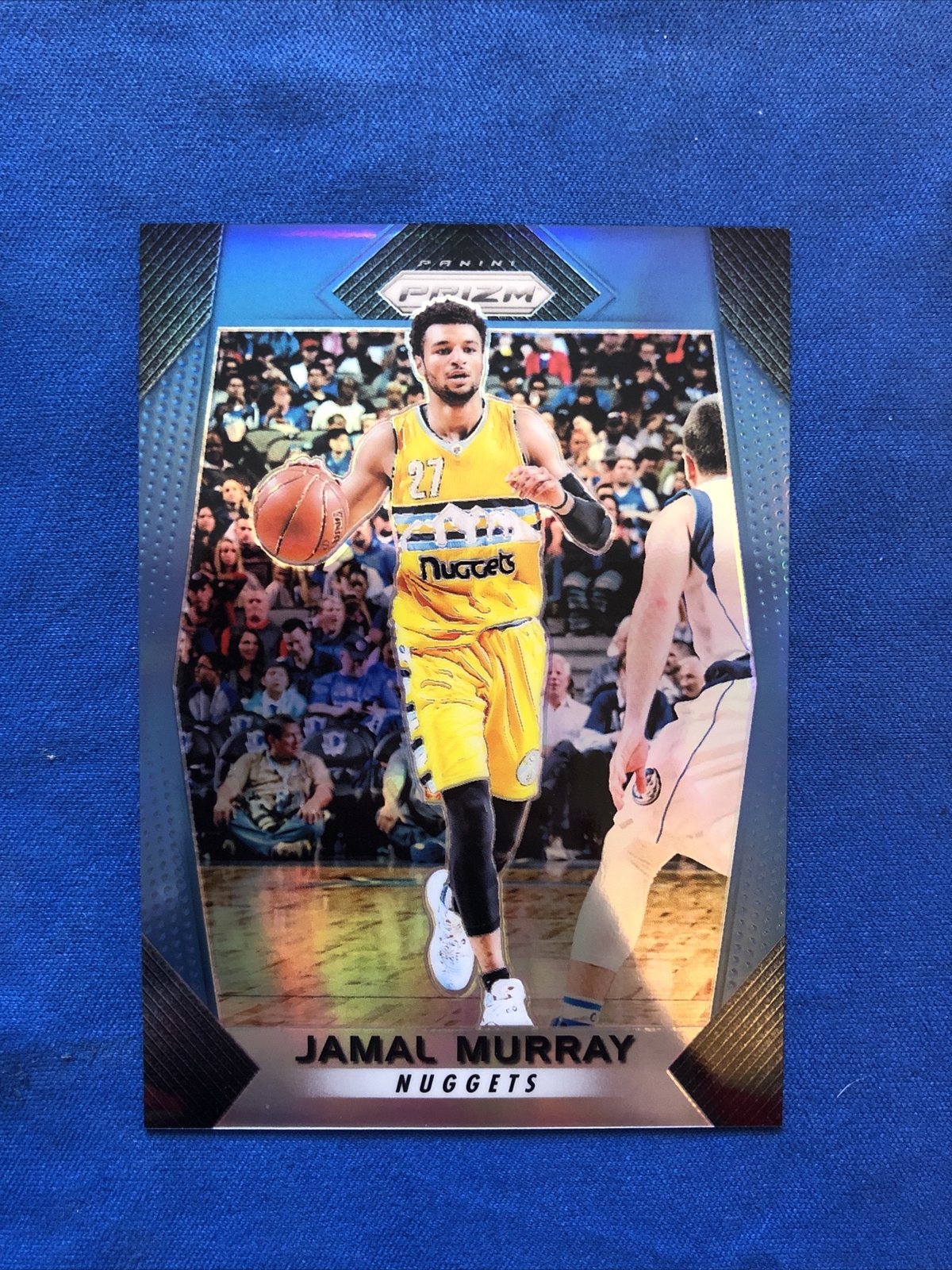 2017/18 PANINI PRIZM JAMAL MURRAY BLUE PRIZM CARD /199 #167 DENVER NUGGETS