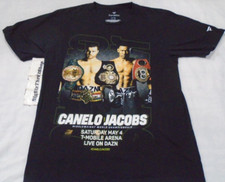 Fanatics Canelo Alvarez  VS Jacobs Saturday May 4 Middleweight Shirt Size Small