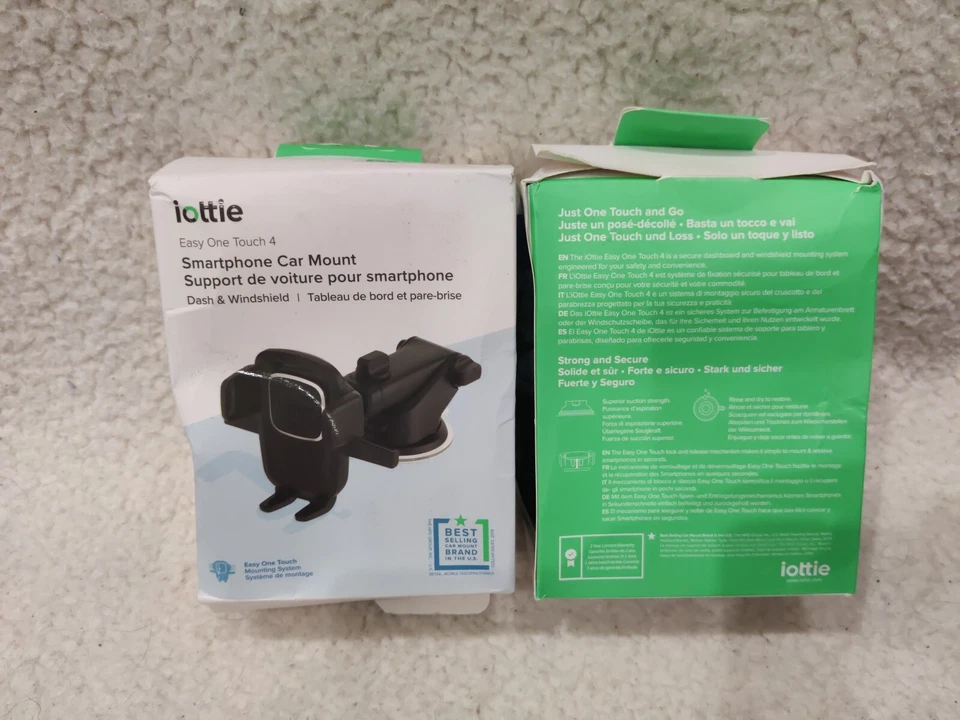 2 iOttie Easy One Touch 4 tablero y parabrisas teléfono inteligente bloqueo rápido montaje en coche Foto 3 de 3