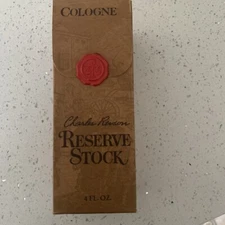vintage NOS Charles Revson reserve stock cologne 4 oz
