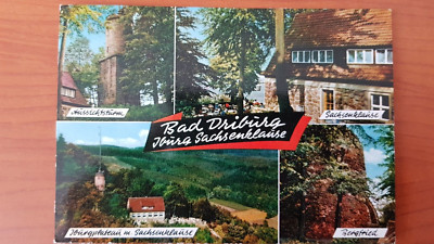 Postcard 2116 used, Bad Driburg, postcard, collection