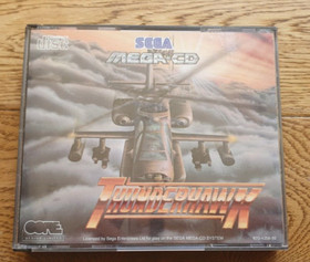 2 X Mega CD games Sol-Feace and Thunderhawk - SEGA Mega Boxed With Manual