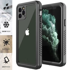 For Apple iPhone 11 Pro/ 11 ProMax Life Waterproof Case Cover w Screen Protector