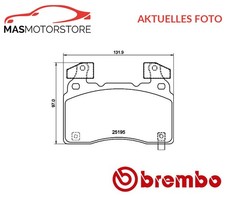 SATZ BREMSBELÄGE BREMSKLÖTZE VORNE BREMBO P 10 064 P FÜR TESLA MODEL S