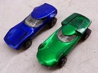 Vintage Diecast Mattel Hot Wheels Redline Toy Car Set Torero Turbofire 1968 x2