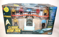 Classic STAR TREK Collector 7 Figure Set, USS Enterprise Crew, Playmates 6090