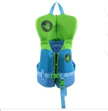 Body Glove Boy's Infant PFD Life Jacket, Less than 30 lbs, Blue/Green