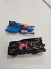 Vintage Corgi 1979 DC Comics  Supermobile Superman + Batmobile Toy Vehicle  # 13