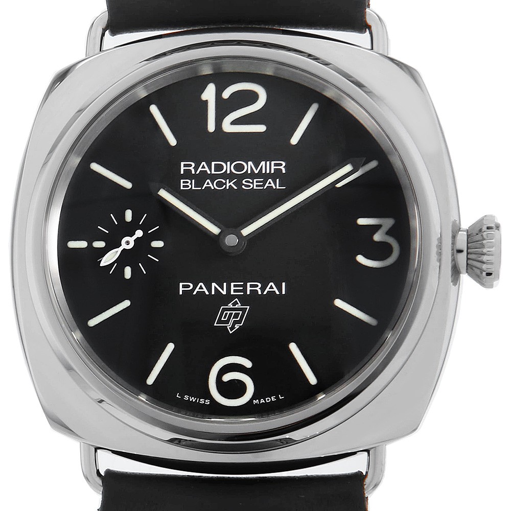 PANERAI Radiomir Black Seal Logo 3 Days Acciaio PAM00754 W second hand mens