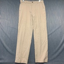 Brooks Brothers Clark Men's Chino Pants Size 32x30 Beige Casual Slack Cotton