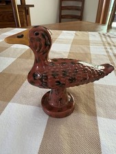 James Seagreaves Red Ware Pottery Bird
