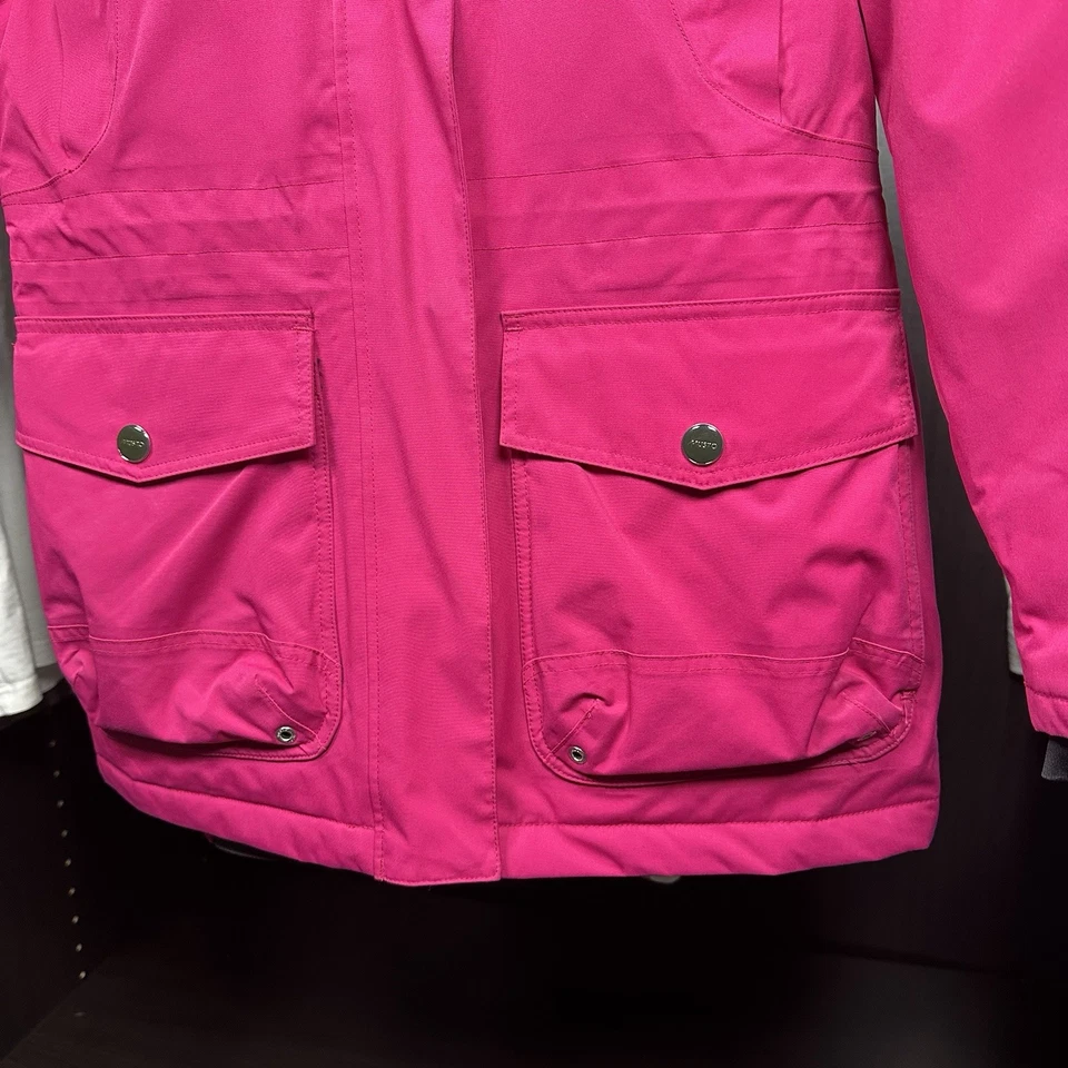 Chaqueta Musto Performance BR1 Offshore Talla UK 10 Mujer’s Rosa Impermeable Parka Foto 4 de 4