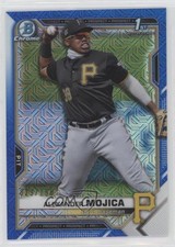 2021 Bowman Chrome Prospects Mega Box Blue Mojo Refractor Alexander Mojica u5u