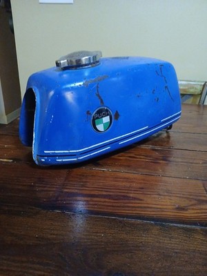 1970s Puch 125 175 Motorcross Gas Fuel Tank
