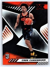 2021 Panini Chronicles XR Cade Cunningham Black Parallel #161