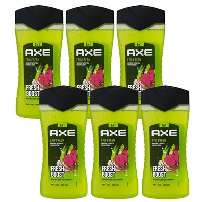 Axe Epic Fresh 6 x 250 ml Showergel Duschgel Shower Gel Herren Set