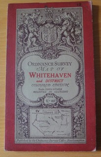 Ordnance Survey of England 1" Third Edition Sheet 12 Whitehaven