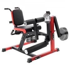 VEVOR Leg Extension and Curl Machine, Seated Leg Rotary Extension for Thigh, Adj