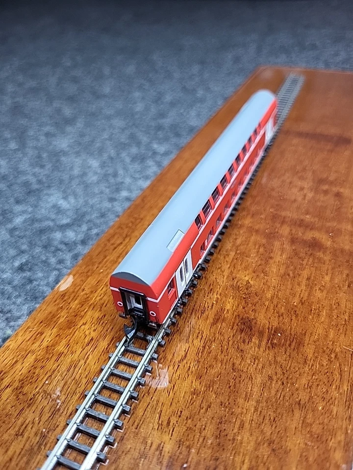 Z Scale Marklin 87292 2nd Class DB Bi-Level Coach Passenger Car Org Box - Image 4 of 4