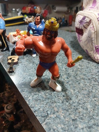 *WWF Hasbro Macho King Randy Savage Randy Savage R...
