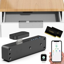 Smart RFID Drawer Lock, Hidden Digital Electronic Bluetooth RFID Cabinet Draw...
