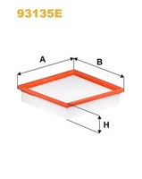 WIX Filters 93135E Innenraumfilter FüR Volvo 9700 9900 FH II FH12 FH16 FM III