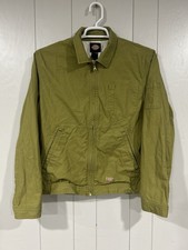 Dickies JTR04R2M Ike Jacket Men s Medium Green Moss 100 Cotton Workwear